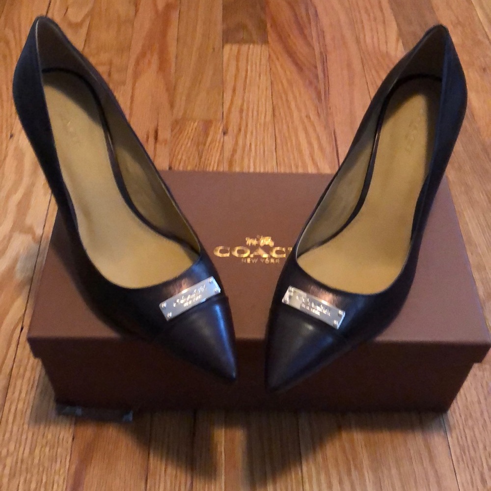 Coach brand heels New